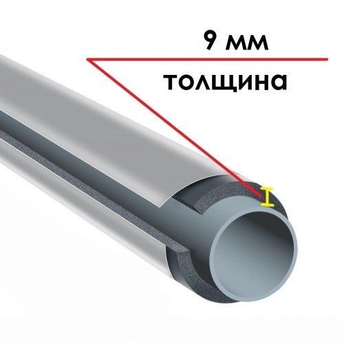 Трубка K-FLEX 09x042-1 ST IC CLAD SR