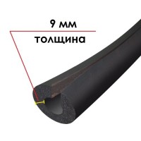 Трубка K-FLEX 09x076-1 ST IN CLAD black
